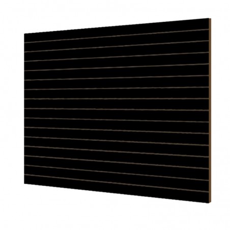 PANEL DE LAMAS NEGRO 15.5 GUÍAS (2 UD) CON GUÍAS DE ALUMINIO (31 UD)