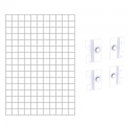 AMPLIACIÓN REJA DE FONDO BLANCA CON ACCESORIOS 60x90cm, 60x120cm