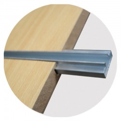 GUÍA DE ALUMINIO PARA PANEL...