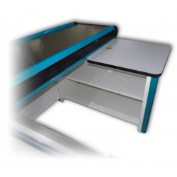 MOSTRADOR AZUL ORIENTACIÓN Izquierda/Derecha 2000x1200x870mm