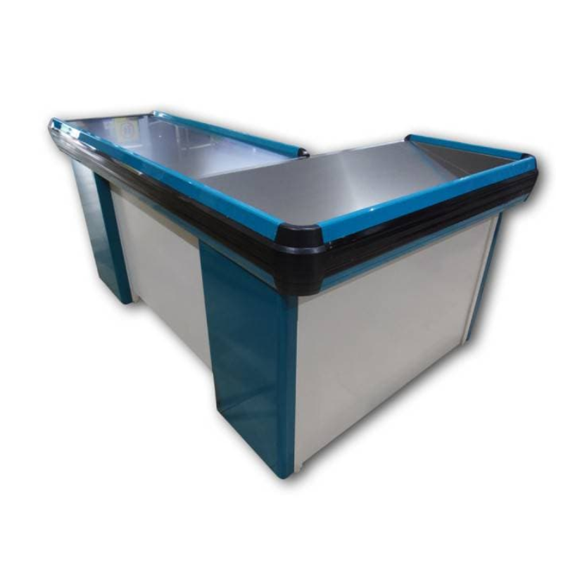 MOSTRADOR AZUL ORIENTACIÓN Izquierda/Derecha 2000x1200x870mm