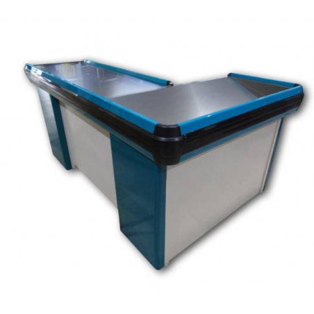 MOSTRADOR AZUL ORIENTACIÓN Izquierda/Derecha 2000x1200x870mm