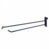 GANCHO PARA REJA GRIS CON PORTAPRECIOS 30cm, 35cm y 40 cm