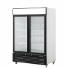 VITRINA REFRIGERADA VERTICAL ARMARIO DOBLE PUERTA VENTILADA 0℃~8℃, 1400X800X2062MM