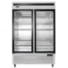 VITRINA REFRIGERADA VERTICAL ARMARIO DOBLE PUERTA VENTILADA 1335L 0℃~8℃, 1382x800x2135MM