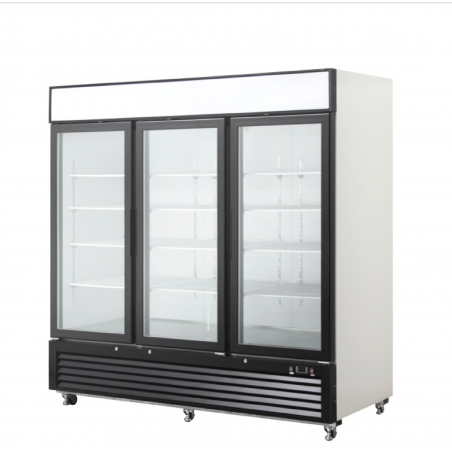 VITRINA REFRIGERADA VERTICAL ARMARIO 3 PUERTAS VENTILADA 2050L 1℃~8℃, 2079x800x2062MM