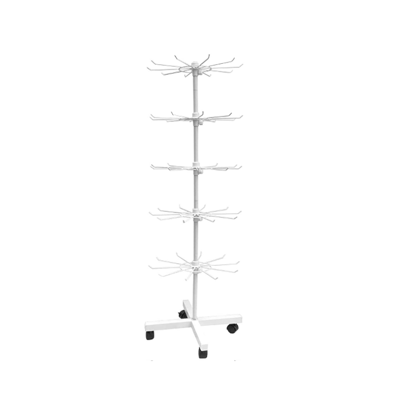 EXPOSITOR GIRATORIO 5 NIVELES Φ40CM x 162CM