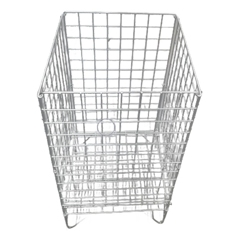 CESTA EXPOSITORA CROMADO - 40x43x75CM