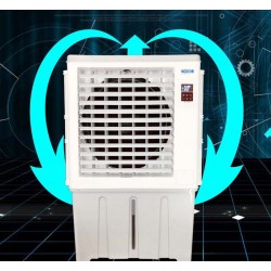 CLIMATIZADOR EVAPORATIVO INDUSTRIAL, VENTILADOR DE AGUA 120L, ENFRIADOR DE AIRE ECOLÓGICO, 9 VELOCIDADES, 8500㎥/H