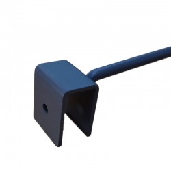 GANCHO PARA TUBO GRIS 15 - 35CM