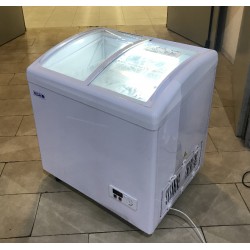 CONGELADOR DUAL DESLIZANTE CRISTAL CURVADO, -35℃ ~ 8℃ REFRIGERADA / CONGELADA DOBLE USO DE VITRINA, 256L / 396L / 516L