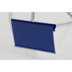 GANCHO PARA TABLERO CON PORTAPRECIOS (G2)