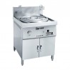 HERVIDOR OLLA DE SOPA DE GAS NATURAL 100L CON VENTILADOR