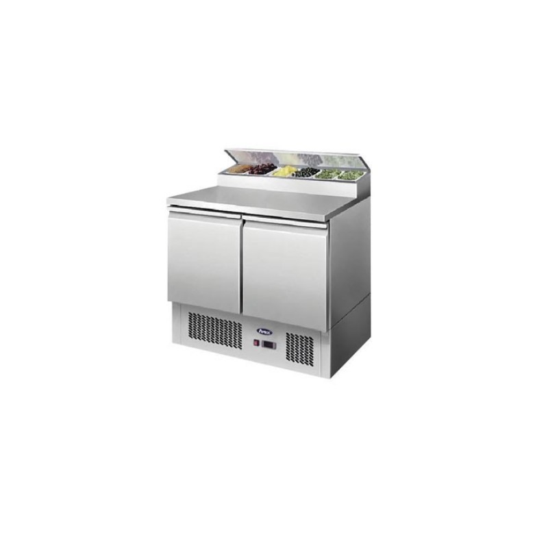 MESA FRÍA DE INGREDIENTES CON 2 PUERTAS 300L 310W -2 ℃ ~ 8 ℃