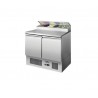 MESA FRÍA DE INGREDIENTES CON 2 PUERTAS 300L 310W -2 ℃ ~ 8 ℃