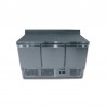 MESA FRÍA CON 3 PUERTAS CON TOPE 380L 220W -2 ℃ ~ 8 ℃