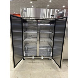 ARMARIO FRIGORÍFICO VERTICAL INOX VENTILADO CON 2 PUERTAS 1240L, -2 ℃ ~ 8 ℃, 350W, 1965*750*1930MM