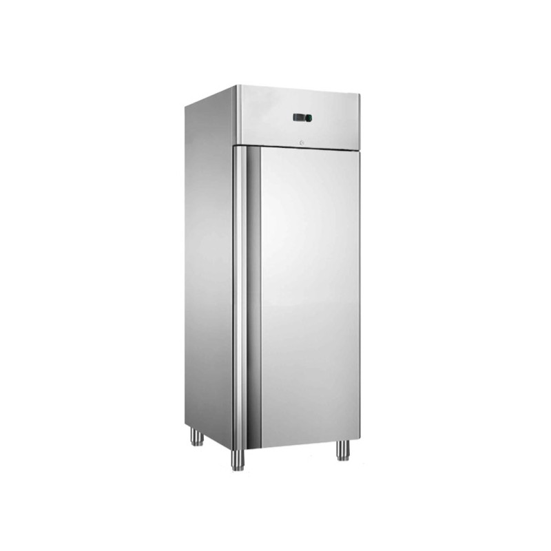 ARMARIO CONGELADOR VERTICAL INOX VENTILADO DE 1 PUERTA 670L , -18 ℃ ~ 25 ℃, 600W , 730×805×2065MM