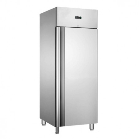 ARMARIO CONGELADOR VERTICAL INOX VENTILADO DE 1 PUERTA 670L , -18 ℃ ~ 25 ℃, 600W , 730×805×2065MM