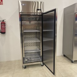 ARMARIO CONGELADOR VERTICAL INOX VENTILADO DE 1 PUERTA 670L , -18 ℃ ~ 25 ℃, 600W , 730×805×2065MM