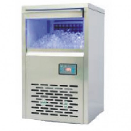 Máquina de Hielo Cuadrado HEDECO - 40kg/24h - Aire/ Agua - 190W 375x415x615MM