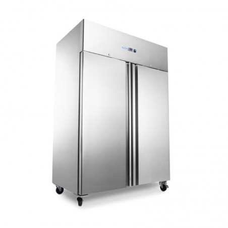 FRIGORÍFICO VERTICAL INOX CON 2 PUERTAS 1160L, 2℃ ~ 28 ℃, 380W, 1340*810*2010MM