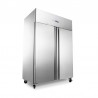 FRIGORÍFICO VERTICAL INOX CON 2 PUERTAS 1160L, 2℃ ~ 28 ℃, 380W, 1340*810*2010MM