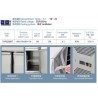MESA FRÍA-CONGELADOR  DE INGREDIENTES CON 2 PUERTAS CON VENTILACIÓN 260L 538W -18 ℃ ~ 25 ℃