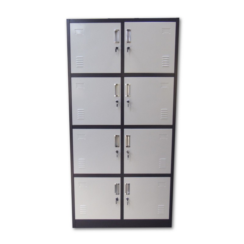 Taquilla metalica 8 puertas 180x90x39cm