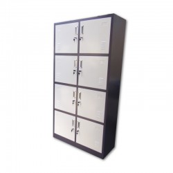 Taquilla metalica 8 puertas 180x90x39cm