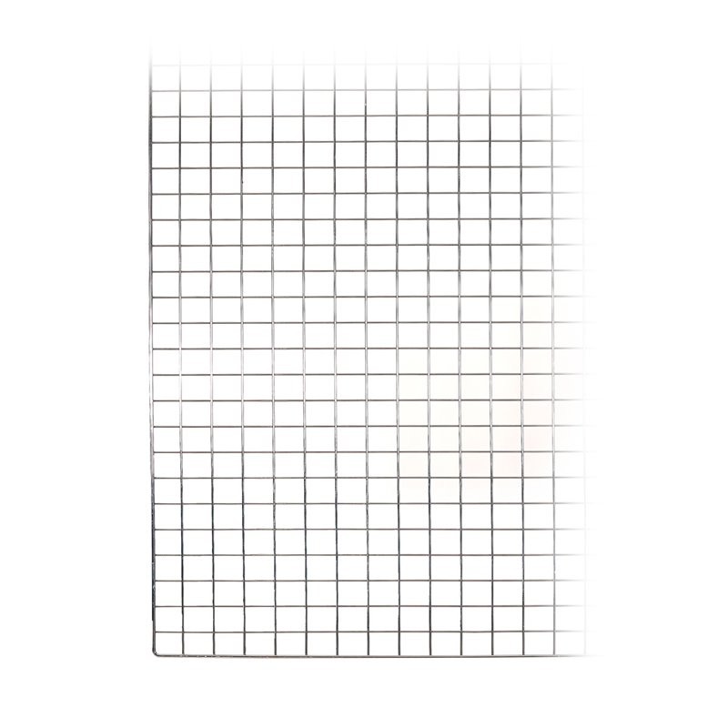 REJA METÁLICA CROMADA 150 X 80 CM