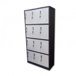 Taquilla metalica 12 puertas 180x90x35CM