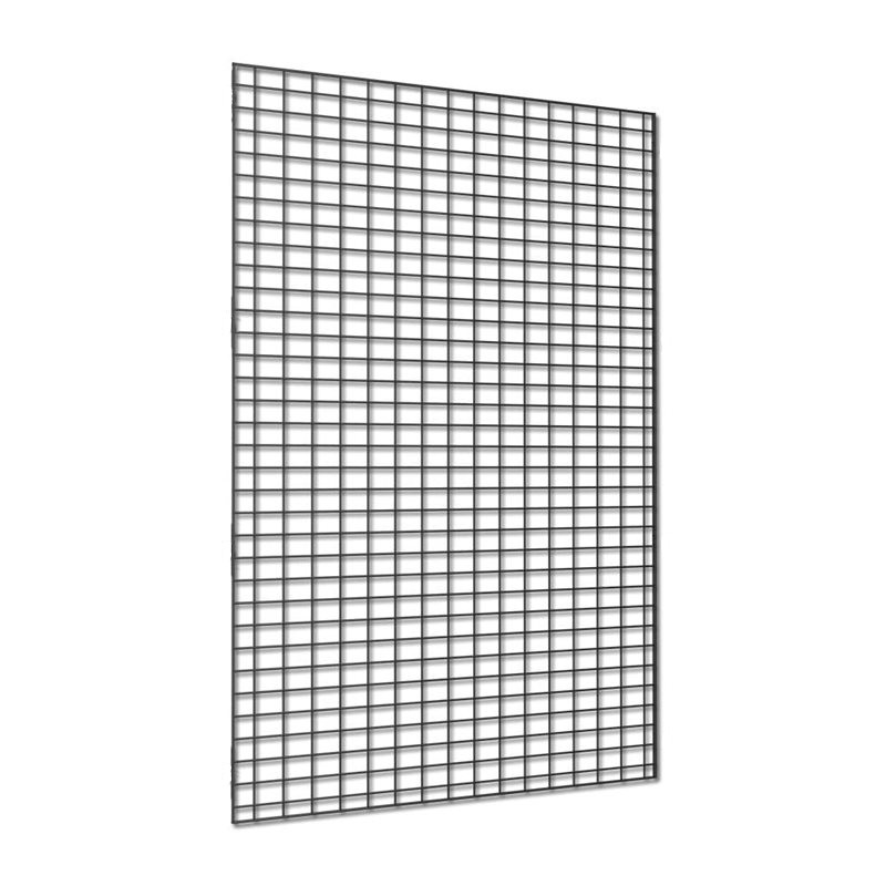 REJA METÁLICA GRIS 180 X 90 CM