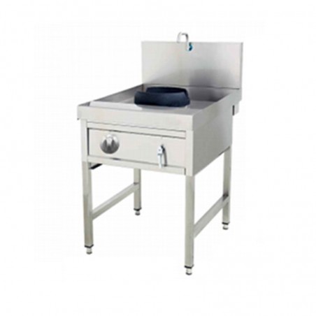 ESTUFA DE GAS DE 1 FUEGO CON GRIFO, GAS NATURAL Y BUTANO 650*900*810+290MM