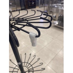 EXPOSITOR GIRATORIO 5 NIVELES ANTIRROBO Φ50CM x 183CM