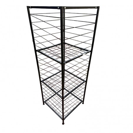 Estante De Bolas Expositor De Suelo Para Bolas Organizador De Bolas Dimensiones 650x650x1800MM