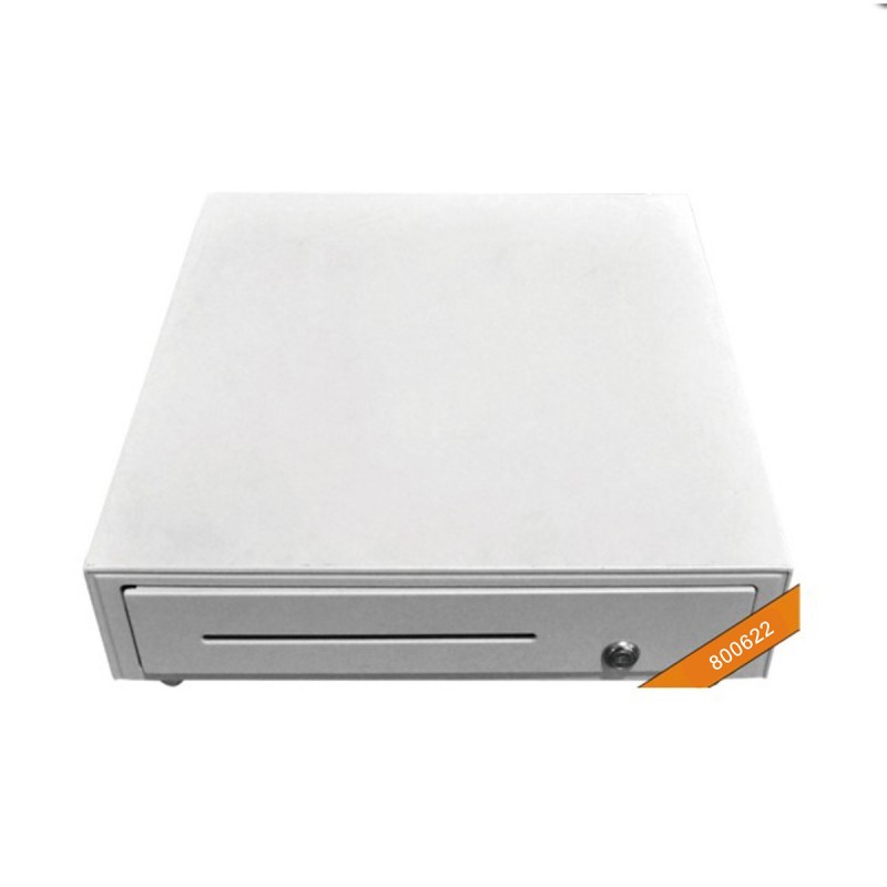Cajón Caja Registradora Negro/Blanco con conector Cristal