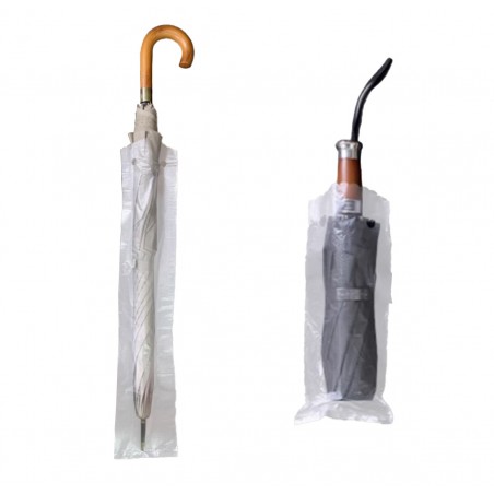Bolsas para paraguas largos/cortos 71cm/34cm 100 uds/paq