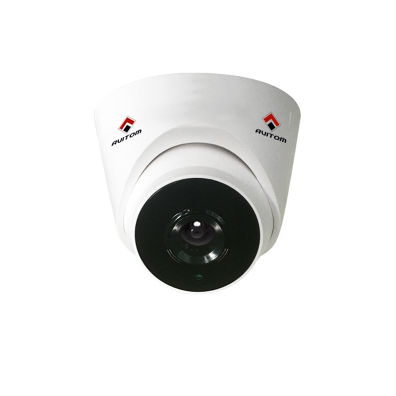 Cámara Vigilancia 5MP IP66, POE, ONVIF, H265/264, 4mm, Semiesférica