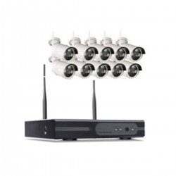 10路NVR无线500万像素监控套装