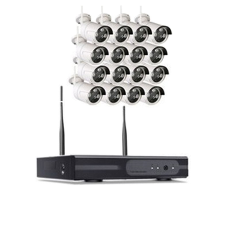 Sistema Vigilancia Inalámbrico 16CH 5MP
