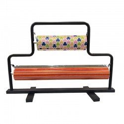 PORTABOBINAS PAPEL REGALO - NEGRO BRILLO