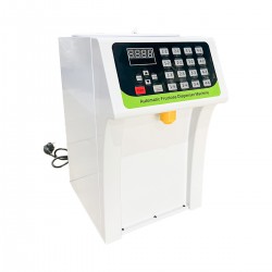 Dispensador Automático de Cantidad de Jarabe 8.5L  220V/360W para Uso Comercial  16 Cantidades Limpieza Automática