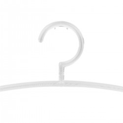 Percha Plástico Lencería Transparente Con Pinzas 275 MM