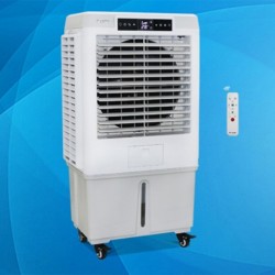 CLIMATIZADOR EVAPORATIVO INDUSTRIAL, VENTILADOR DE AGUA 40L, ENFRIADOR DE AIRE ECOLÓGICO, 9 VELOCIDADES, 4000㎥/H