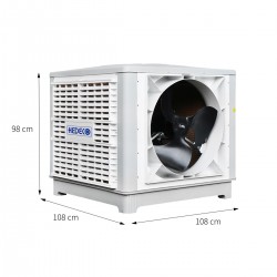 Climatizador Evaporativo Industrial 3 aspas 18000M3/H 1.1KW