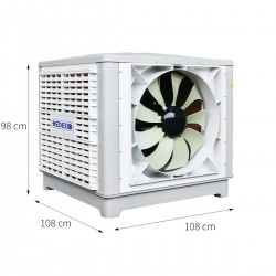 Climatizador Evaporativo Industrial 9 aspas 18000M3/H 1.1KW