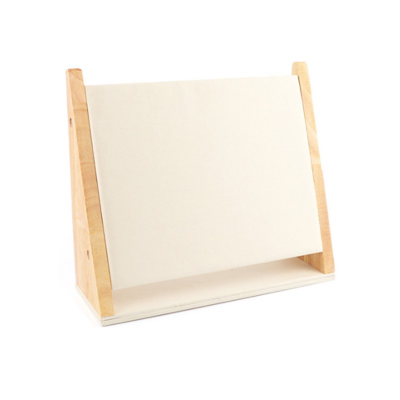 立式项链架 白色人造革 29x25x9.6厘米