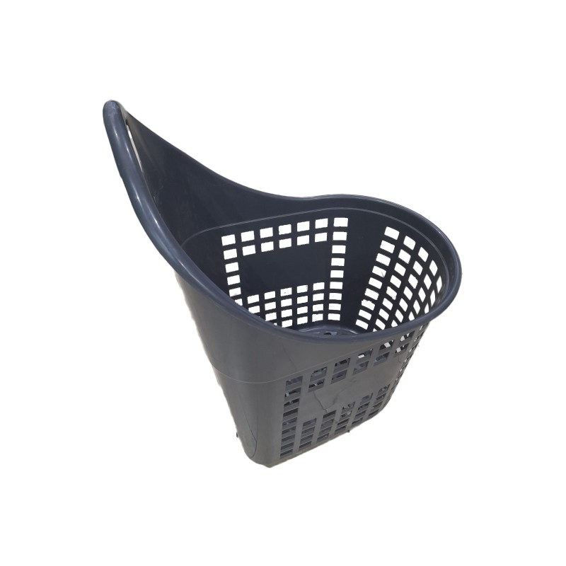 CESTA SUPERMERCADO GRIS - 64x49.5x86CM