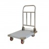 Carro Transporte Plegable Inox 82x53x86cm